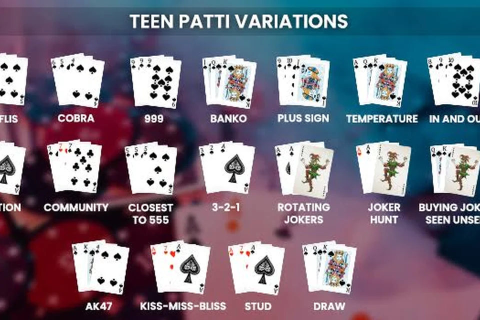 Teen Patti card category guide for adult players